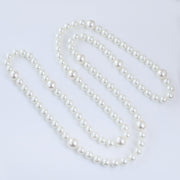 Multi Functional White Pearl Necklace