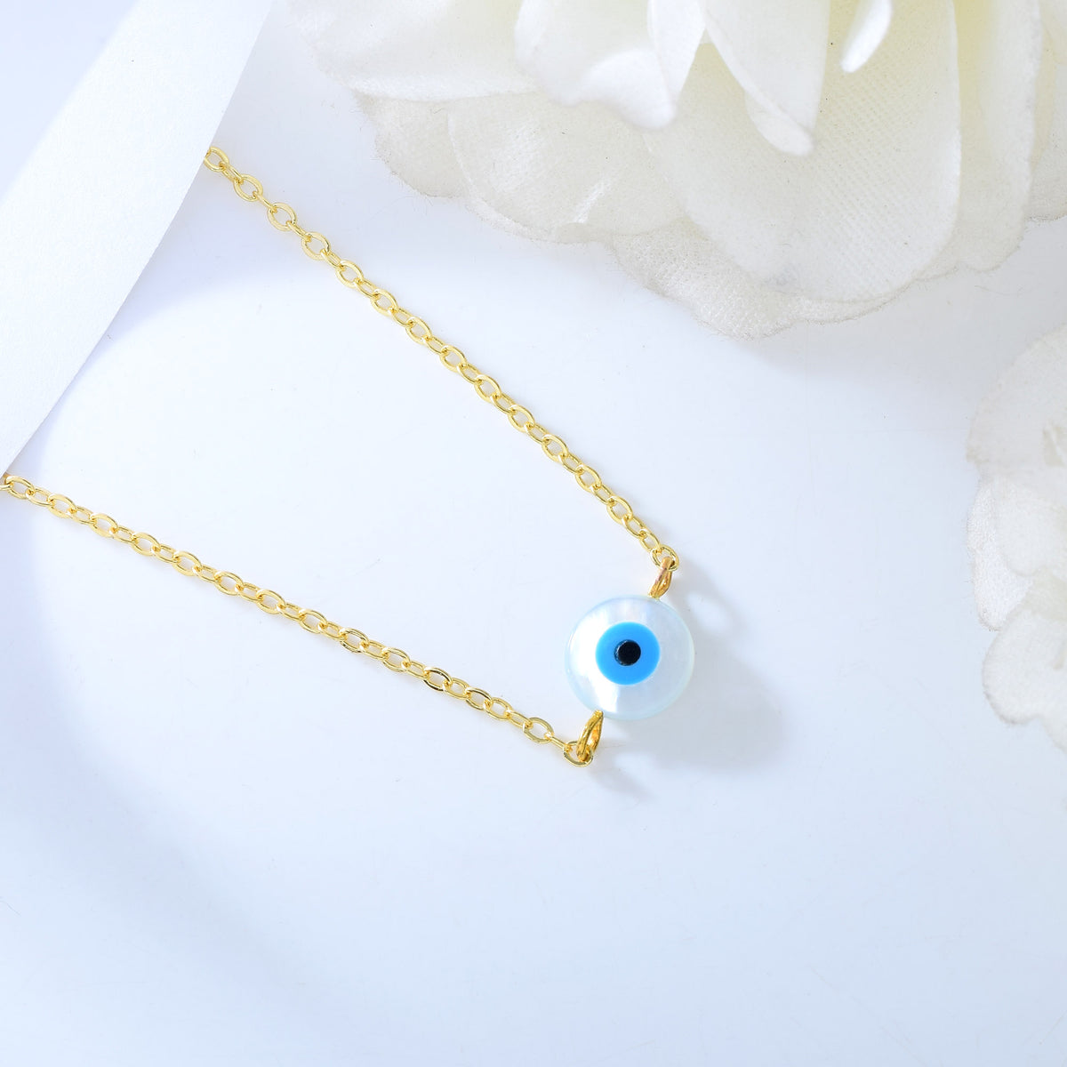 Evil Eye Gold Necklace