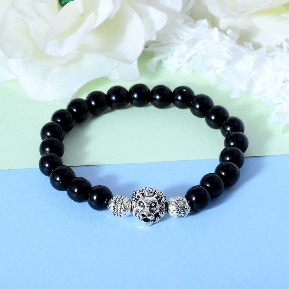 Lion Head Bead Bracelet