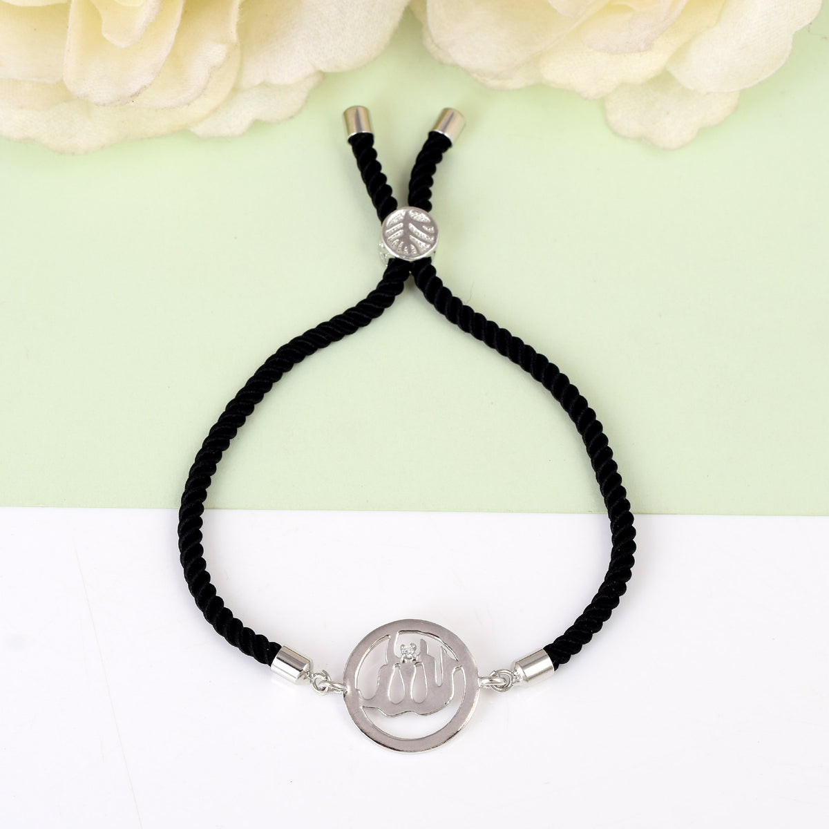 Allah Black Rope Bracelet