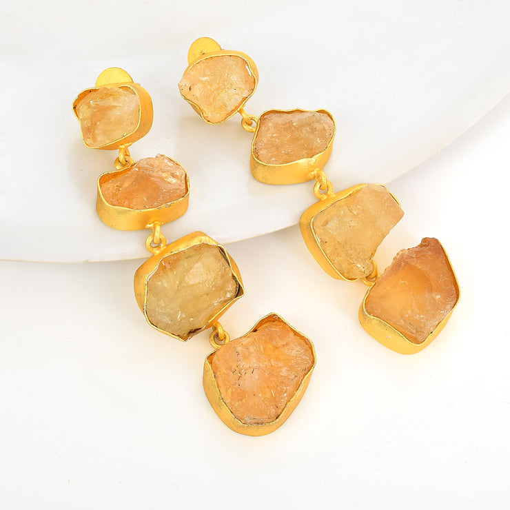 Citrine Drop Earrings