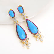 Turquoise Drop Earrings