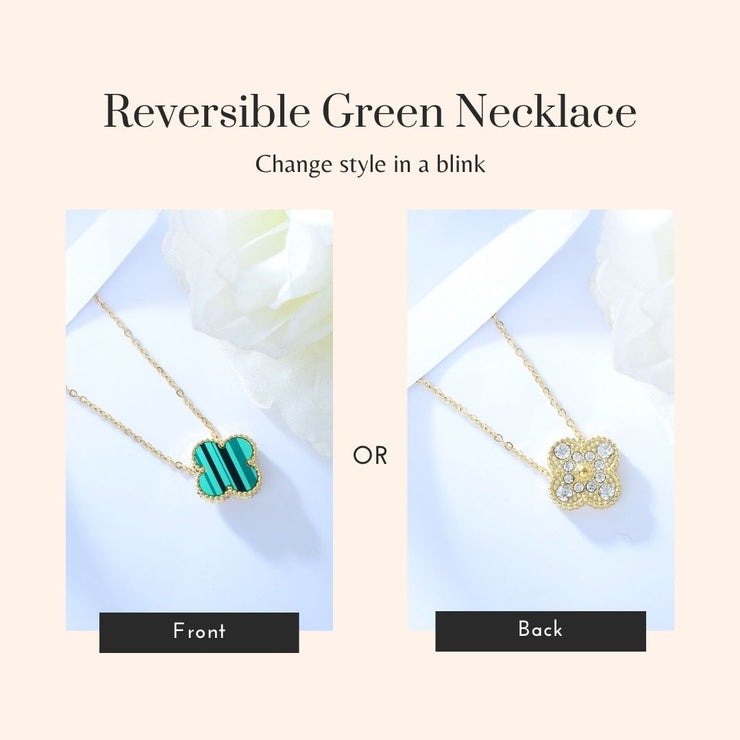 Reversible Green Flower Set