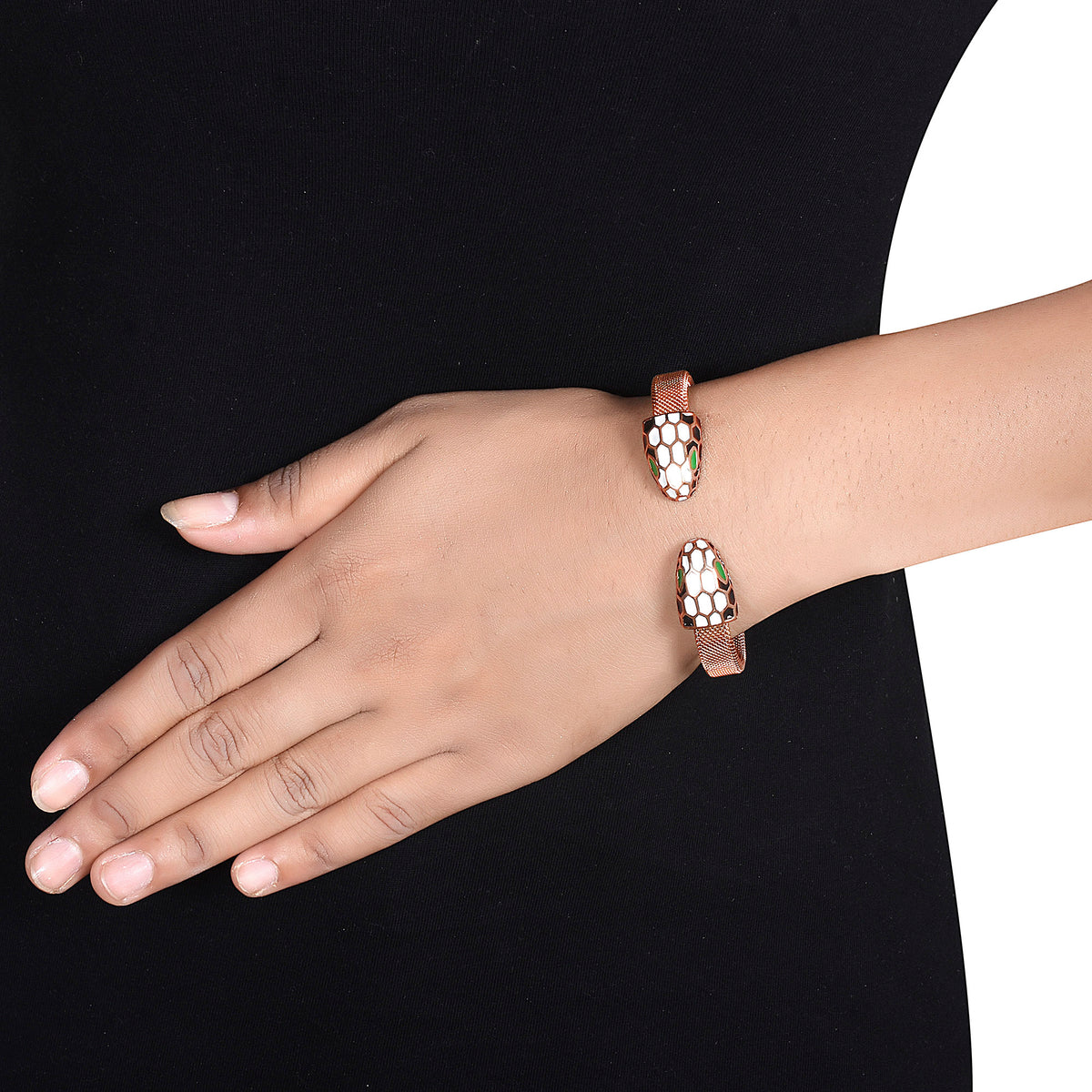 Gold Serpent Bracelet