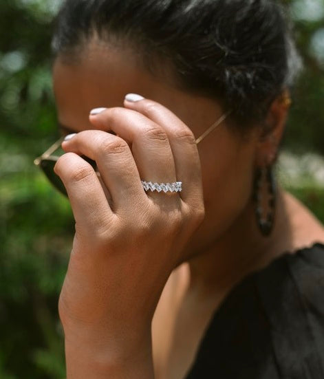 Mia Swarovski Tennis Ring