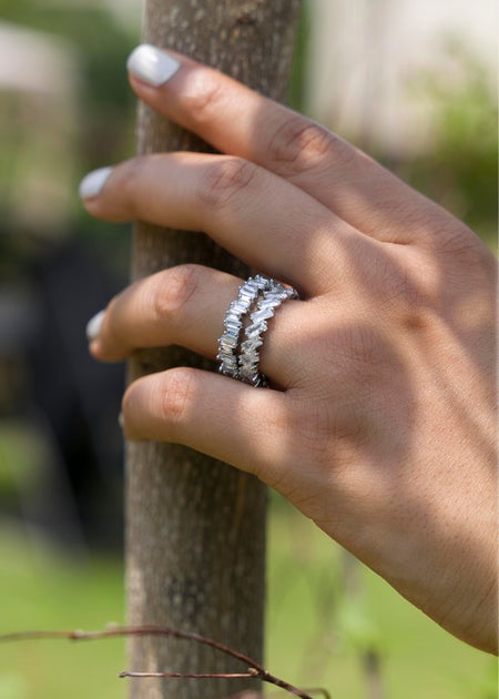Swarovski Zig Zak Ring – Matree by Neha Wahi