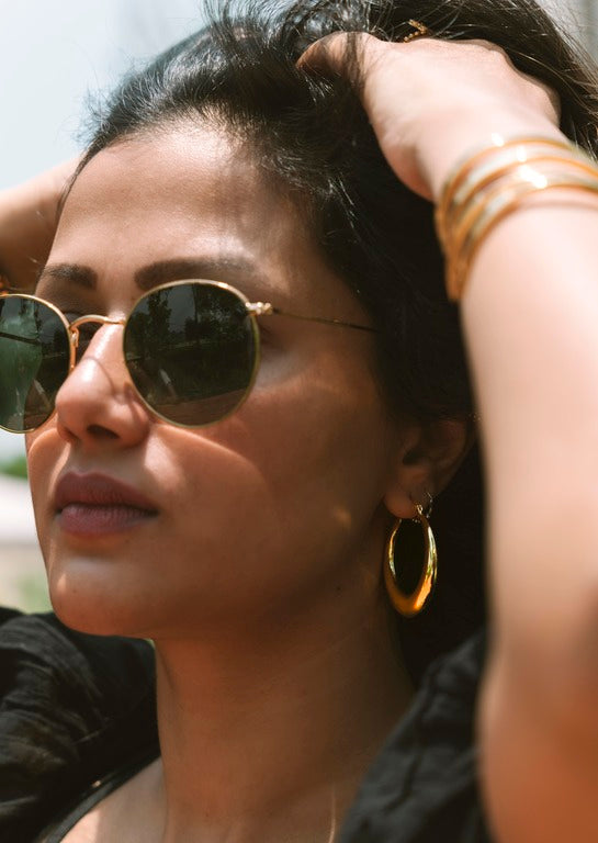 Classic Round Hoop Earrings